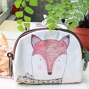 插畫風零錢包‧小狐狸