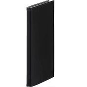 【KING JIM】Lezaface皮革名片簿 72枚 黑色