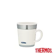 【THERMOS 膳魔師】不鏽鋼真空保溫杯0.35L (JDC-351-WH)WH(白色)
