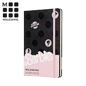 MOLESKINE 芭比限定版筆記本 (L型) -點點橫線