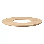 [MUJI無印良品]橡木垃圾桶用蓋/圓形