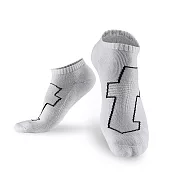 【Titan】太肯生活運動襪M白