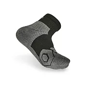 【Titan】太肯專業籃球襪M黑/灰