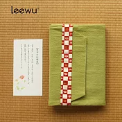 leewu 京都季彩‧鶯茶色 UGUISUCHA 25k書衣
