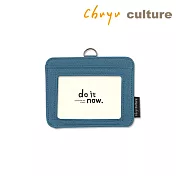 珠友識別證套(橫式)-do it nowD藍