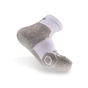 【Titan】太肯專業籃球襪M白/灰