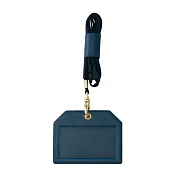 【HIGHTIDE】仿皮革識別證卡套(附筆夾) ‧藍色