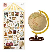 MIDORI 水彩和紙貼紙(假日市集家飾品)-骨董品