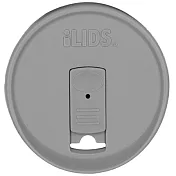 美國 iLids 智慧型寬口隨行杯蓋 (Wide Mouth灰)
