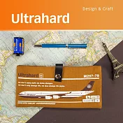 Ultrahard Traveler/Destn長版護照套-台北班機(土黃)