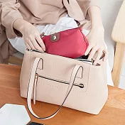 CHENSON 經典托特 OL肩背包 米黃(GF17220-E)