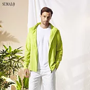 【ST.MALO】急速透氣防曬抗UPF50+外套-1830MJ-L萊姆黃