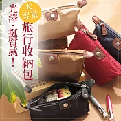 CHENSON 挺質感3C線收納水餃包 (CG20753)咖