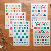 Dimanche感壓貼 [幾何色彩]幾何色彩