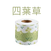【E.dot】雙倍長防霉吸水廚衛靜電貼8*280cm四葉草