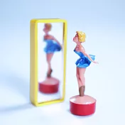 【賽先生科學工廠】德國趣味磁力擺飾-鏡中芭蕾舞者