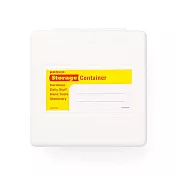 【HIGHTIDE】彩色收納盒/醫藥盒 ‧白色