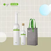 《O’right 歐萊德》 綠茶沐浴乳1000ml + 400ml 加贈 芬恩提袋 (綠茶)