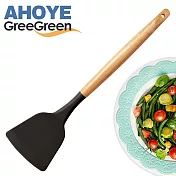 【GREEGREEN】橄欖木矽膠鍋鏟煎鏟