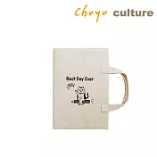 珠友 布麻帆A5/25K多功能手提式書衣/書皮/書套01