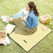 星星圓點圖案鋁箔防潮野餐墊