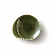 【miyama】織部綠耳付小皿