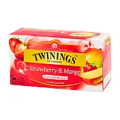 【TWININGS唐寧】草莓芒果茶 25入