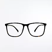 【ASLLY】鈦金屬多邊設計眉型框濾藍光眼鏡