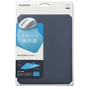 ELECOM 日本製矽膠鼠墊-黑