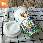 JB Design 我愛台灣！台灣天空雙層陶瓷杯