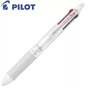 PILOT四色按鍵魔擦筆0.5白桿