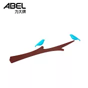 ABEL鳥語樹梢造型磁鐵組-藍鳥