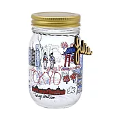 【IZAWA】Julia Gash 世界圖鑑密封玻璃罐 ‧東京