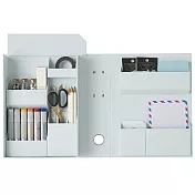 【NAKABAYASHI】Life Style Tool 桌上小物收納盒(B5)-藍色