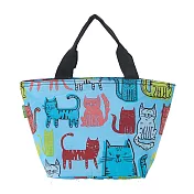 【英國ECO CHIC】時尚保冷袋-塗鴉貓