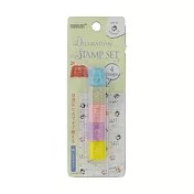 《sun-star》SNOOPY筆型萬用印章(史努比家族)