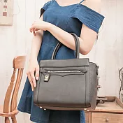 CHENSON 365天實背好搭OL斜背包 黑(PL2486-3)