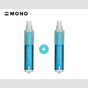 【TOMBOW日本蜻蜓】MONO ONE橡皮2入組_藍