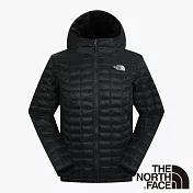 【The North Face】ThermoBall暖魔球保暖連帽外套S黑色