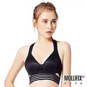 Mollifix 瑪莉菲絲 MoveFree 深V曲線運動BRAS黑