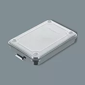 【Trusco】上掀式收納盒（薄型）-鐵灰