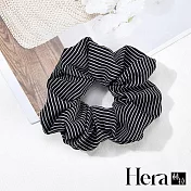 【Hera赫拉】韓版條紋創意彈力鬆緊大腸圈(四款)黑色