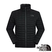 【The North Face】男 ThermoBall暖魔球保暖外套XL黑色