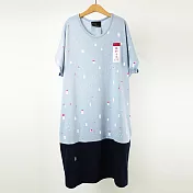 ：Urb.【風和日曆】口袋洋裝款FREE淺藍