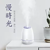 Baseus倍思 白米果香薰機 USB香氛機 七彩小夜燈白色