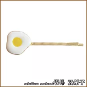 『坂井.亞希子』早餐的約定可愛荷包蛋系列髮夾  -一字夾