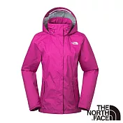 【The North Face】女 兩件式刷毛防水外套M粉紅
