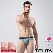 【TELITA】吸濕涼爽運動三角褲L灰綠