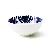 【co-bo-no】藍紋白瓷陶瓷碗12cm ‧鬱金香