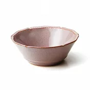 【co-bo-no】歐式窯變色碗16cm ‧玫瑰褐